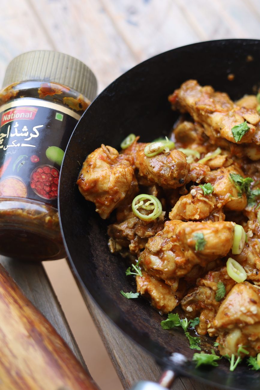 Chicken Karahi at Bhai Jaan's, halal Pakistani restaurant in Kota Damansara